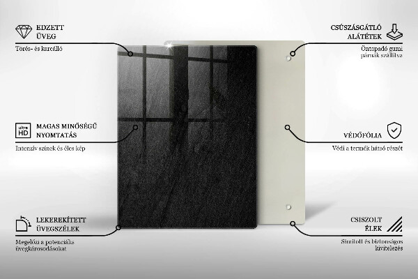 Glashällskydd modern rock textur