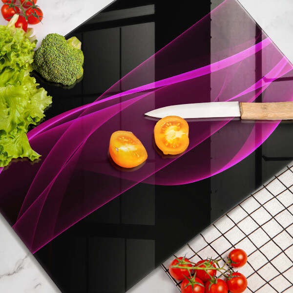 Glashällskydd modern Rosa abstraktion