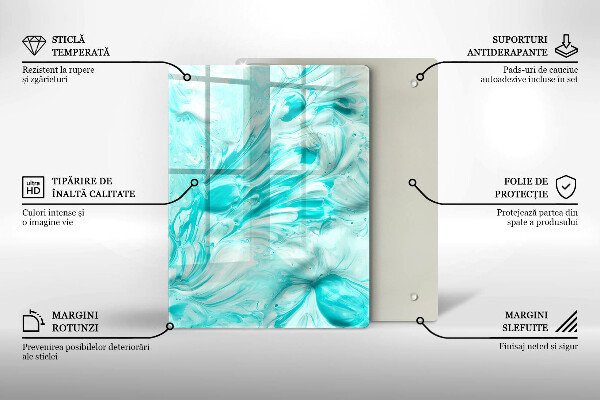 Glashällskydd modern Abstraktionsfärger