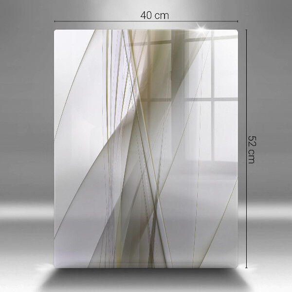 Spisskyddsplatta modern Abstrakta linjer design