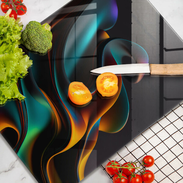 Glashällskydd modern Färgglad abstraktion