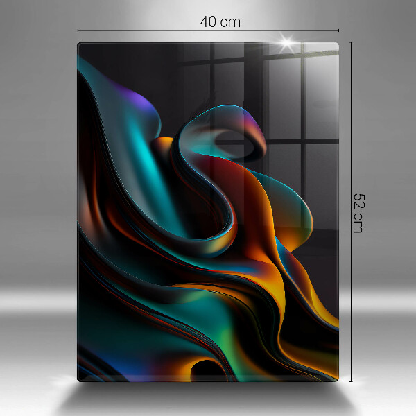 Glashällskydd modern Färgglad abstraktion