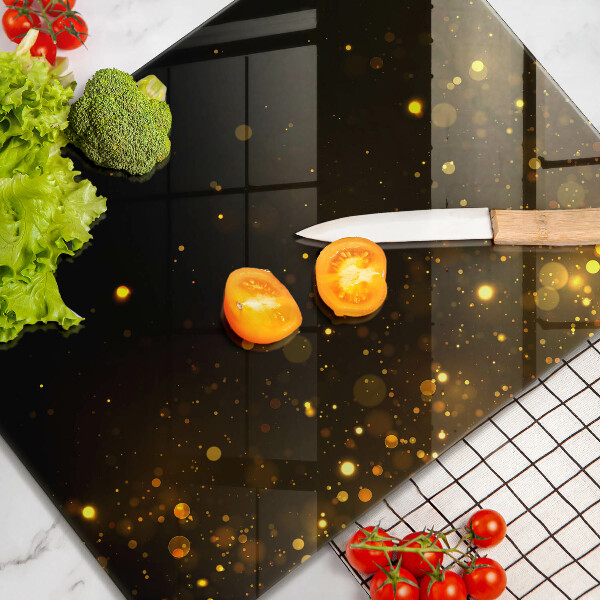 Kokkärlskydd modern Guld glitter