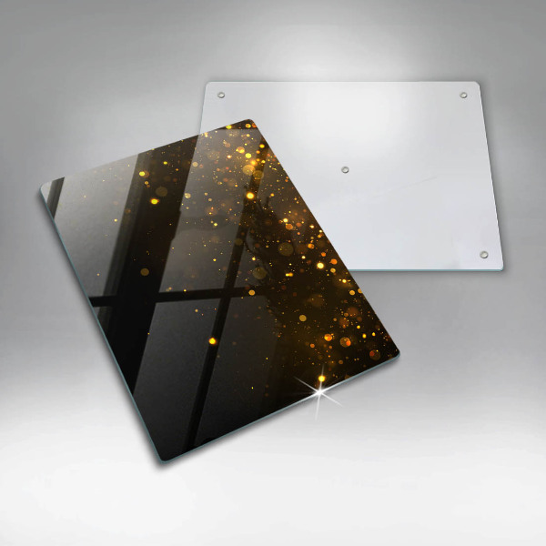 Kokkärlskydd modern Guld glitter