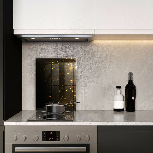 Kokkärlskydd modern Guld glitter