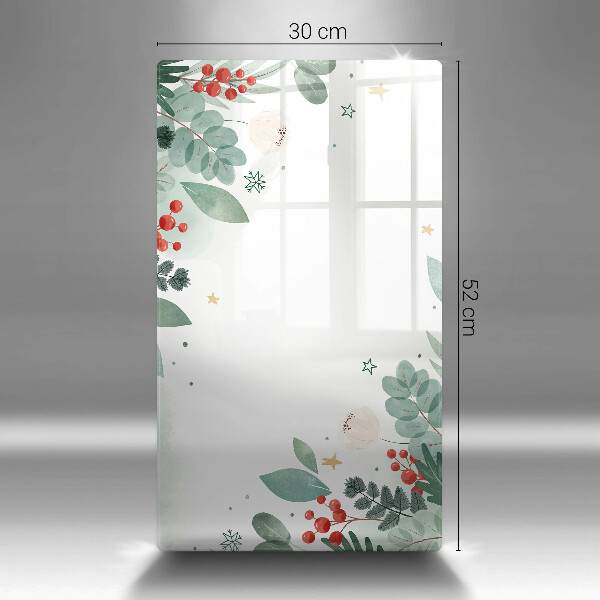 Spisskyddsplatta modern Akvarell blad