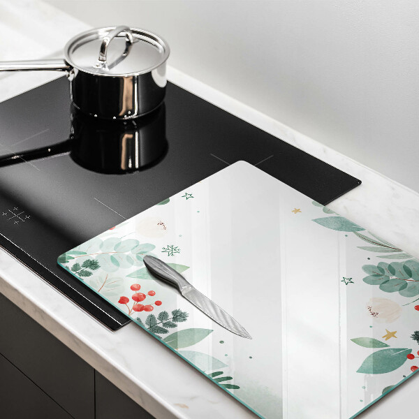 Spisskyddsplatta modern Akvarell blad