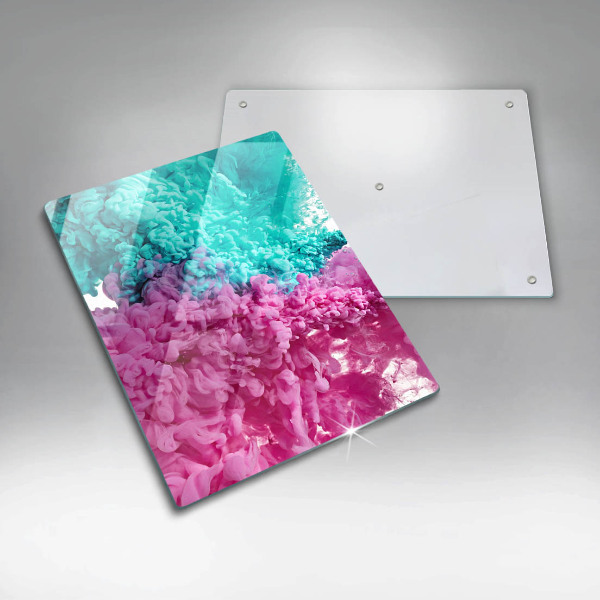 Kokkärlskydd modern Turkos rosa rök