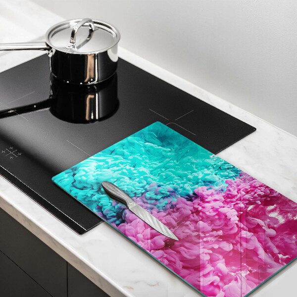 Kokkärlskydd modern Turkos rosa rök