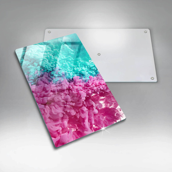 Kokkärlskydd modern Turkos rosa rök