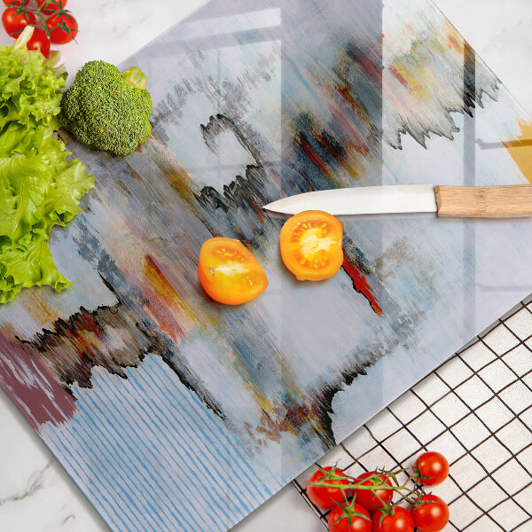 Spisskyddsplatta modern Abstraktionsfärger