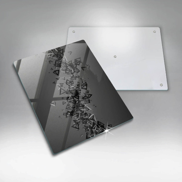 Spisskyddsplatta modern Abstraktion 3D-former