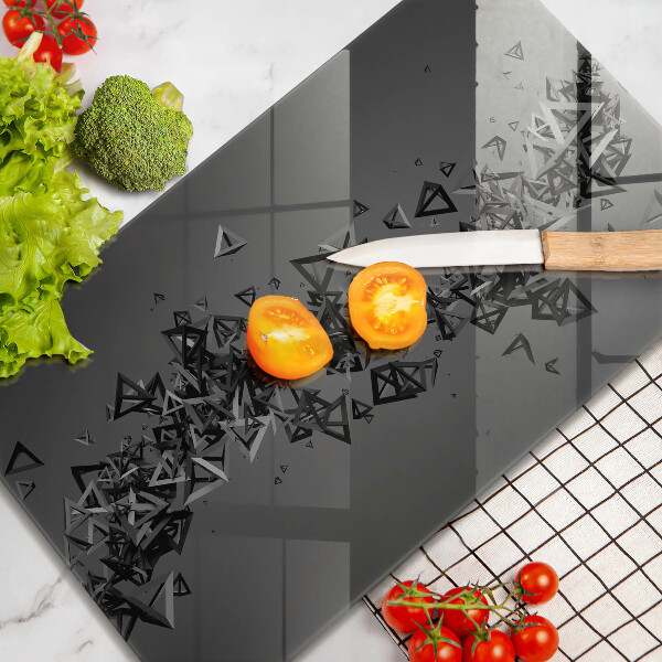 Spisskyddsplatta modern Abstraktion 3D-former