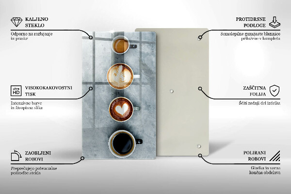 Skydd för induktionsspis modern Kök - kaffekoppar