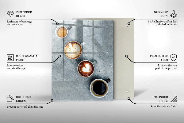 Skydd för induktionsspis modern Kök - kaffekoppar