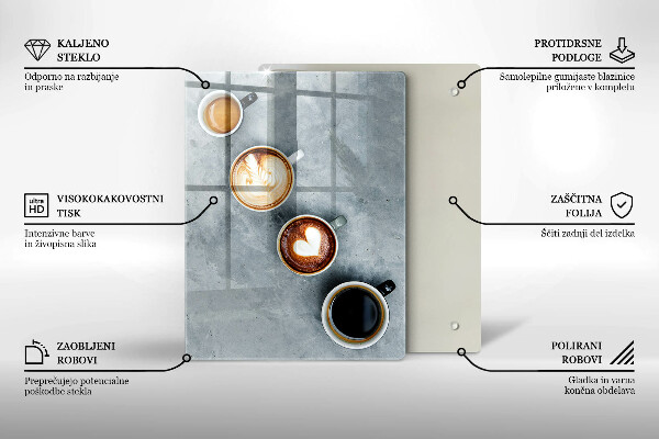Skydd för induktionsspis modern Kök - kaffekoppar