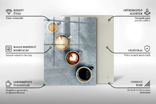 Skydd för induktionsspis modern Kök - kaffekoppar