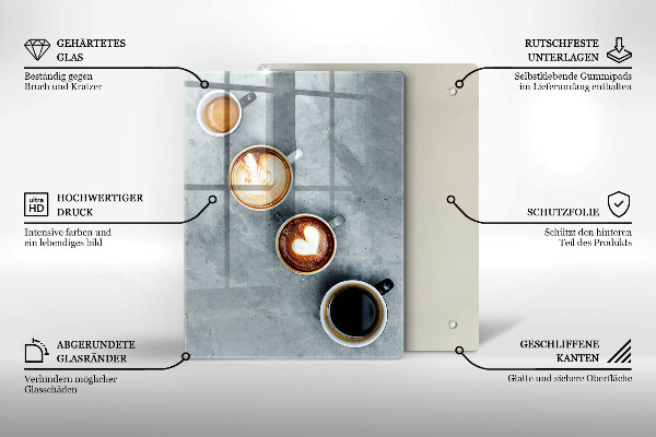 Skydd för induktionsspis modern Kök - kaffekoppar