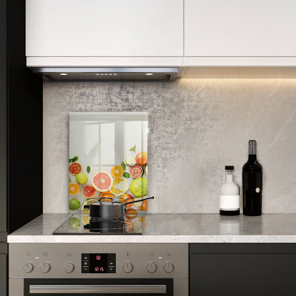 Skydd för induktionsspis modern Citrusfrukter