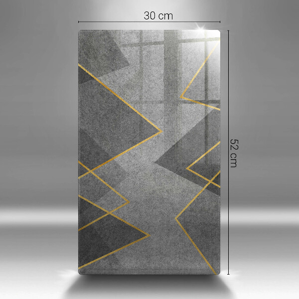 Skydd för induktionsspis modern Skarpa former