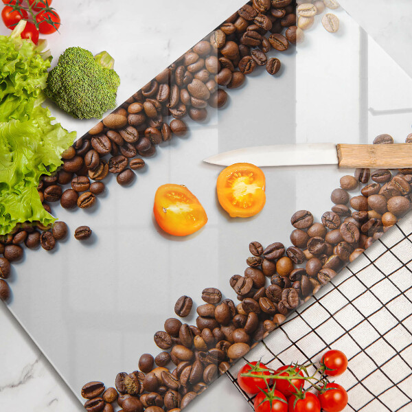 Skydd för induktionsspis modern Kaffebönor