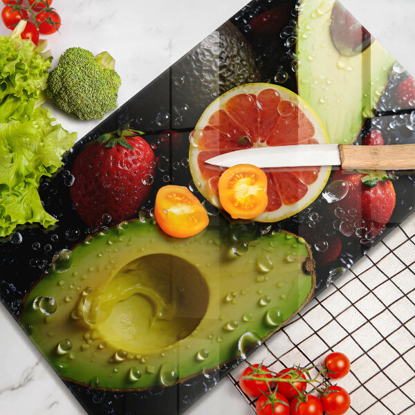 Skydd för induktionsspis modern Frukt och grönsaker