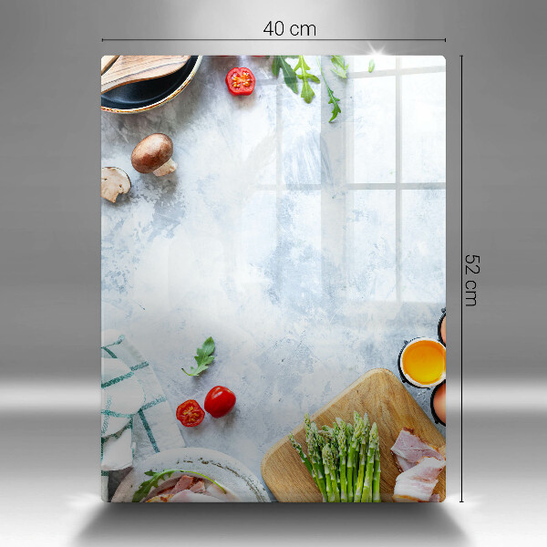 Skydd för induktionsspis modern Ingredienser i köket