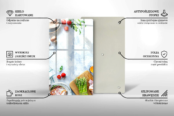 Skydd för induktionsspis modern Ingredienser i köket
