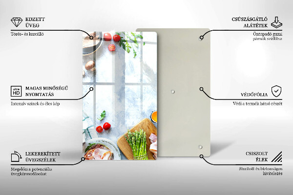 Skydd för induktionsspis modern Ingredienser i köket