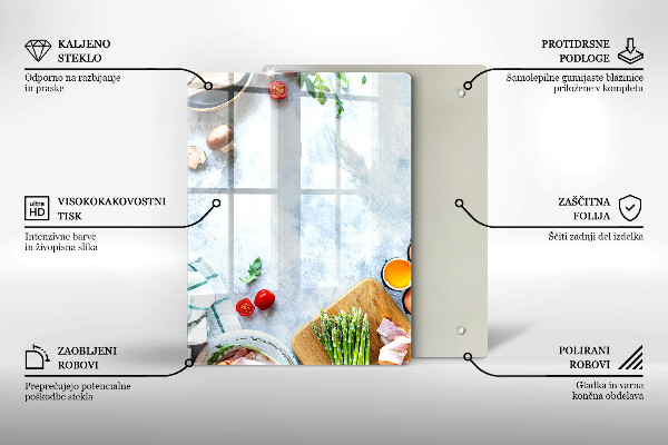 Skydd för induktionsspis modern Ingredienser i köket