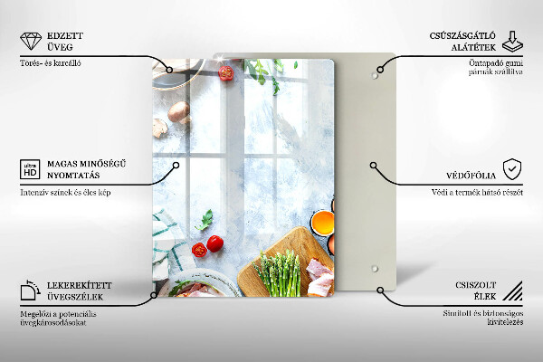 Skydd för induktionsspis modern Ingredienser i köket