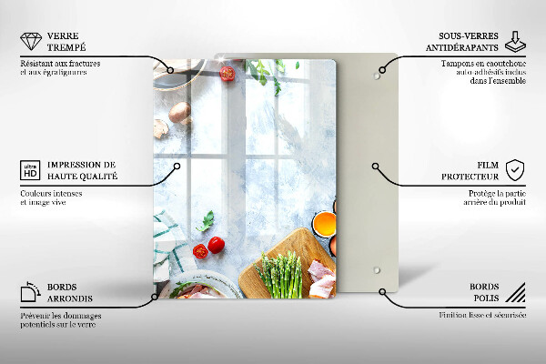 Skydd för induktionsspis modern Ingredienser i köket