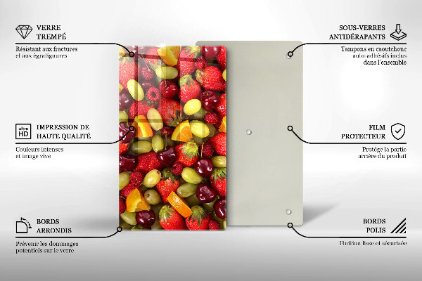 Skydd för induktionsspis modern Sommarens frukter