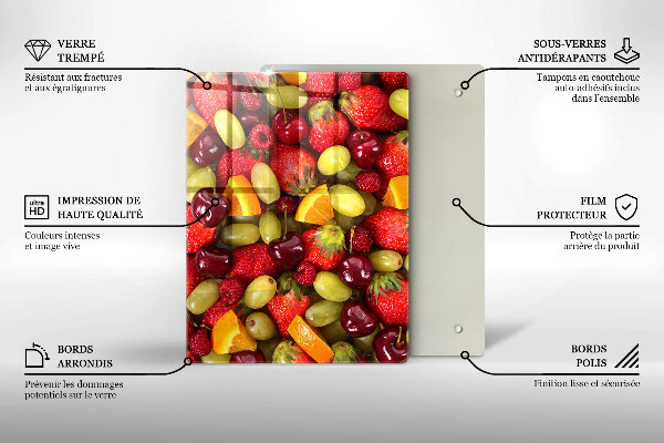 Skydd för induktionsspis modern Sommarens frukter