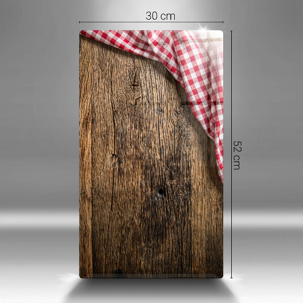 Skydd för induktionsspis modern Träbord