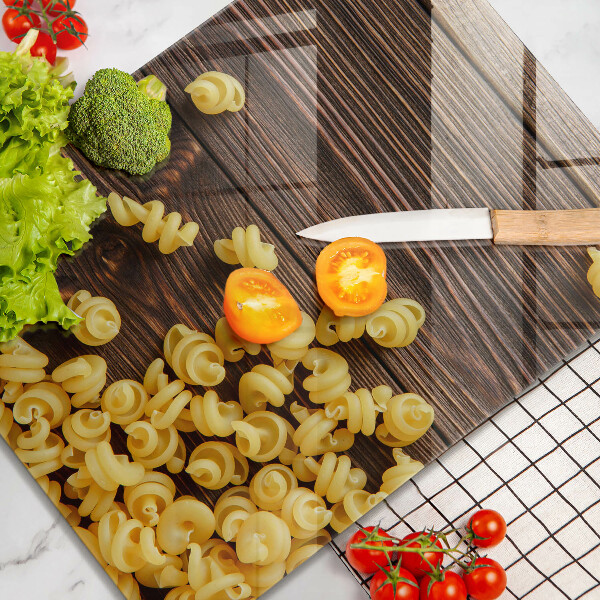 Skydd för induktionsspis modern Pasta på bordet