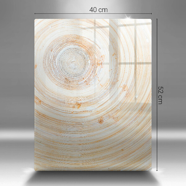 Skydd för induktionsspis modern Trästruktur