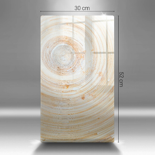 Skydd för induktionsspis modern Trästruktur