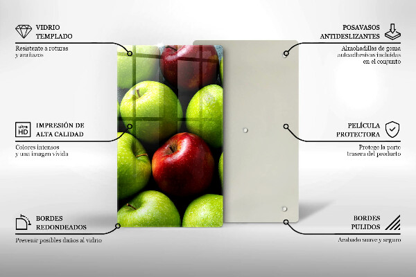 Skydd för induktionsspis modern Saftiga äpplen