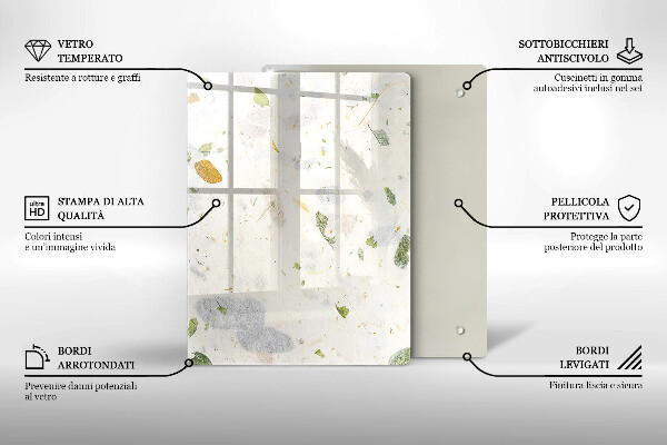 Skydd för induktionsspis modern Fallande löv