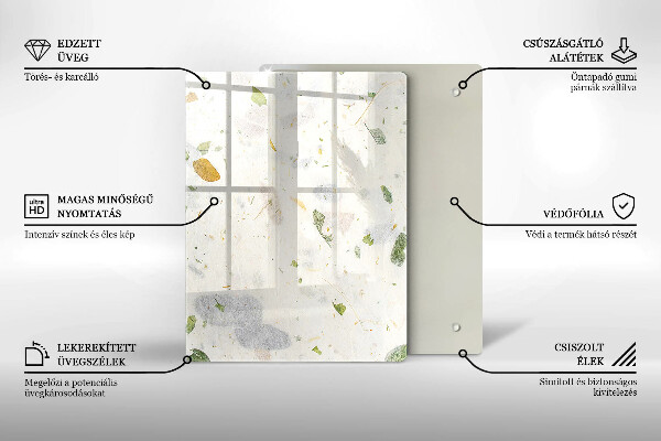 Skydd för induktionsspis modern Fallande löv