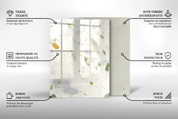 Skydd för induktionsspis modern Fallande löv