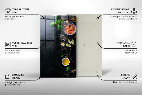Skydd för induktionsspis modern Skålar med kryddor
