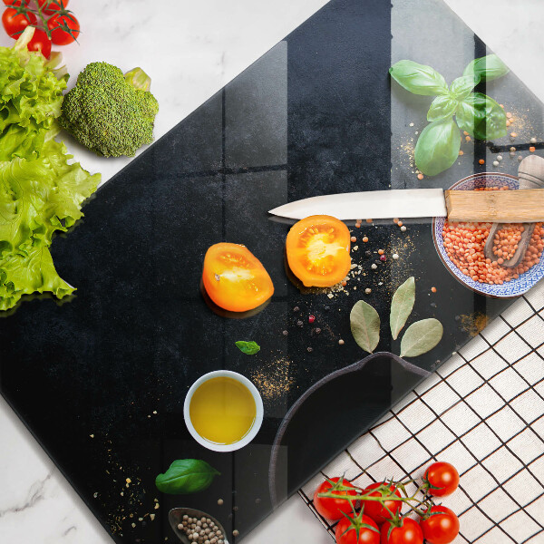 Skydd för induktionsspis modern Skålar med kryddor