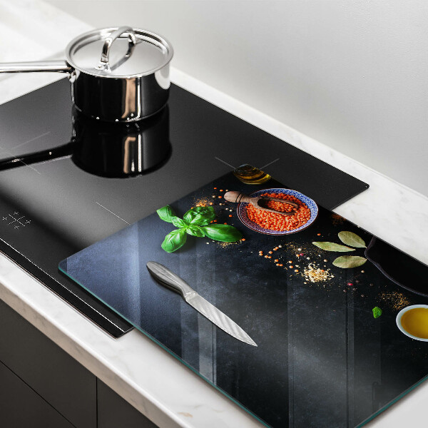 Skydd för induktionsspis modern Skålar med kryddor