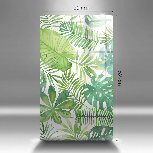 Glashällskydd modern Akvarell boho blad