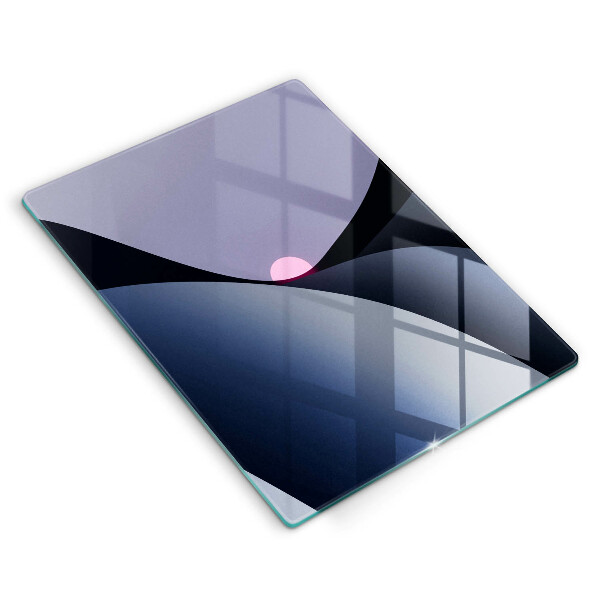 Spisskyddsplatta modern Abstraktionsformer