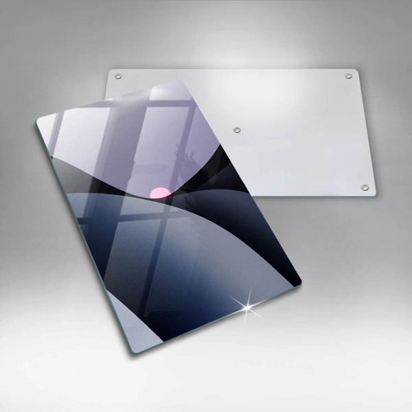 Spisskyddsplatta modern Abstraktionsformer