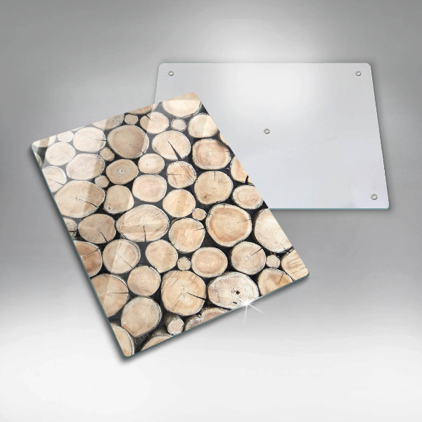 Spisskyddsplatta modern Trästammar