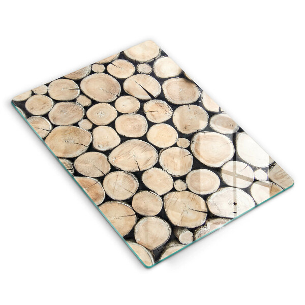 Spisskyddsplatta modern Trästammar